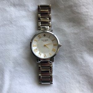 Kate Spade Gramercy Silver Watch